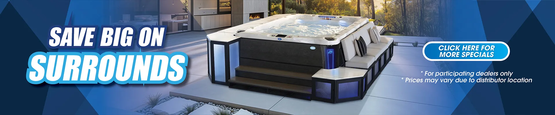 Calspas hot tub being used in a family setting - Peterborough