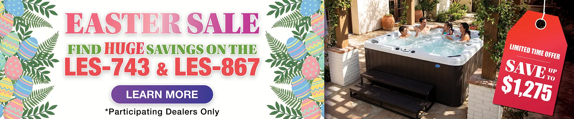 Calspas hot tub being used in a family setting - Peterborough