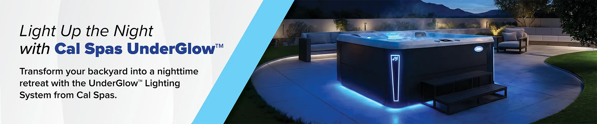 Calspas hot tub being used in a family setting - Peterborough