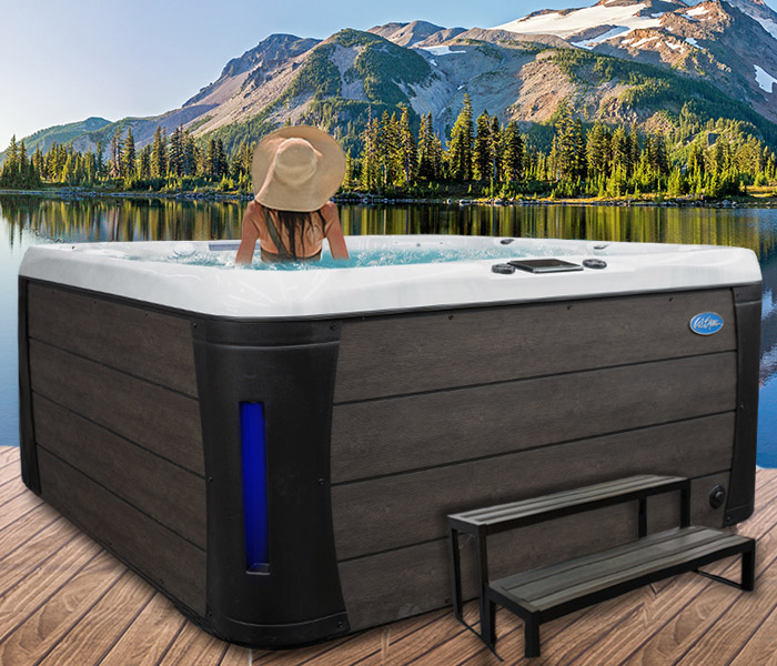 Calspas hot tub being used in a family setting - hot tubs spas for sale Peterborough